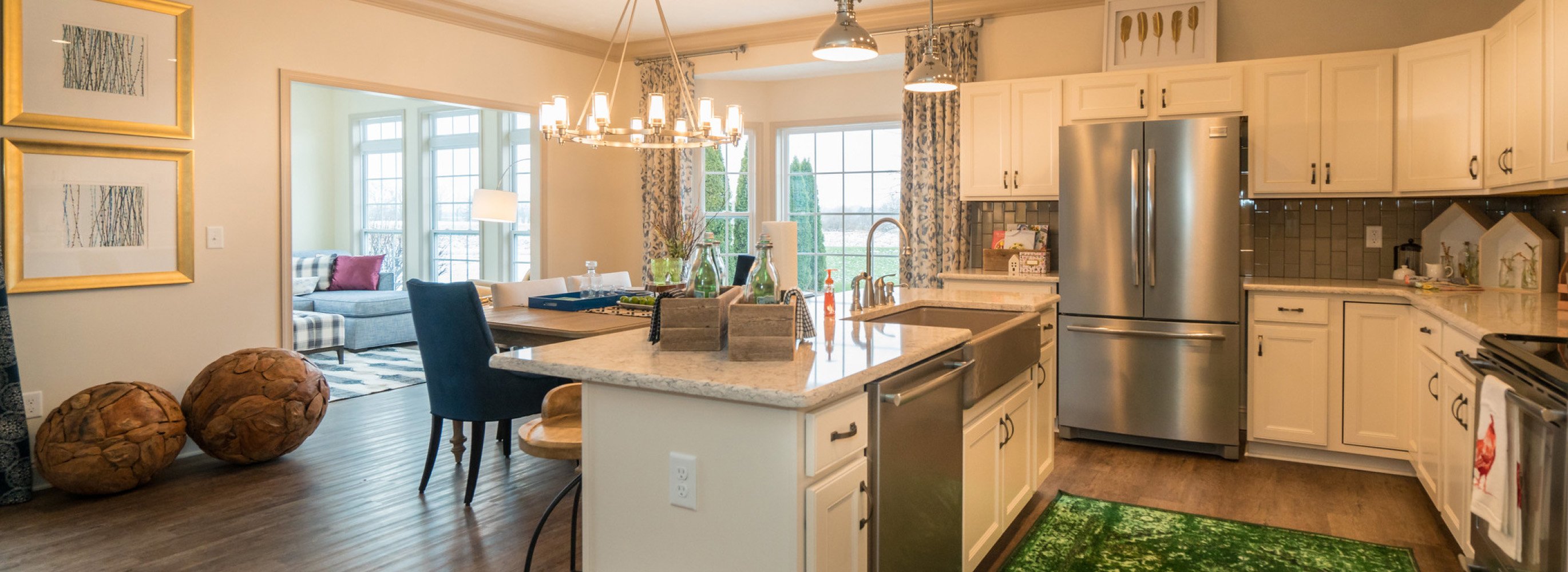 Sandusky Providence II Contemporary - Kitchen